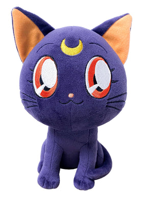 Great Eastern Luna plush face close-up showing soft fabric and details