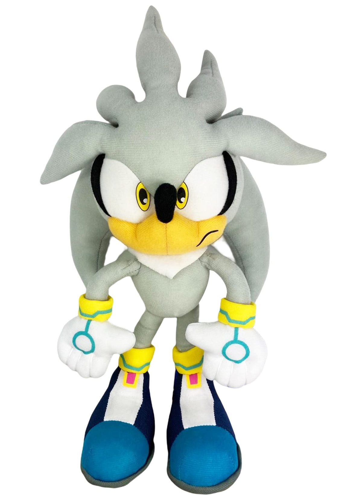 Great Eastern GE-98960 Silver Hedgehog plush for collectible display and cozy snuggles.