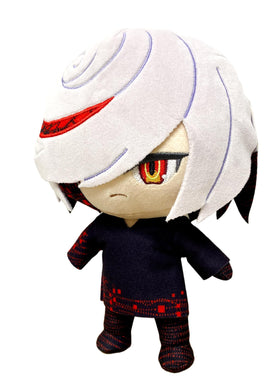 Great Eastern Entertainment Sonic Frontiers Sage plush 8in face detail, captures character charm for display.