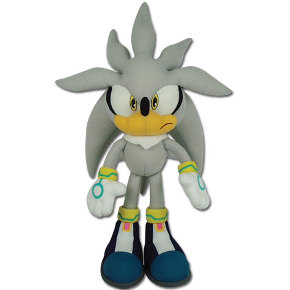 Great Eastern GE-8960 Silver Sonic plush, a cuddly collectible for fans