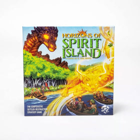 Greater Than Games Horizons of Spirit Island game components create tactile, immersive experience.