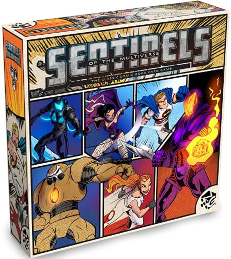 Greater Than Games Sentinels Definitive Edition box front, perfect for family game night.