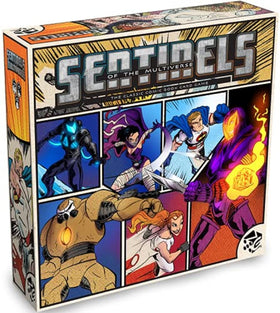 Greater Than Games Sentinels Definitive Edition box front, perfect for family game night.