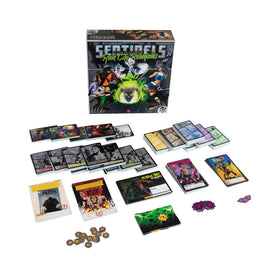 Environment tile from Sentinels RC Renegades challenges players to adapt.