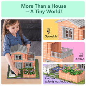 Greek Science authentic bricks detail encourages careful, precise building.