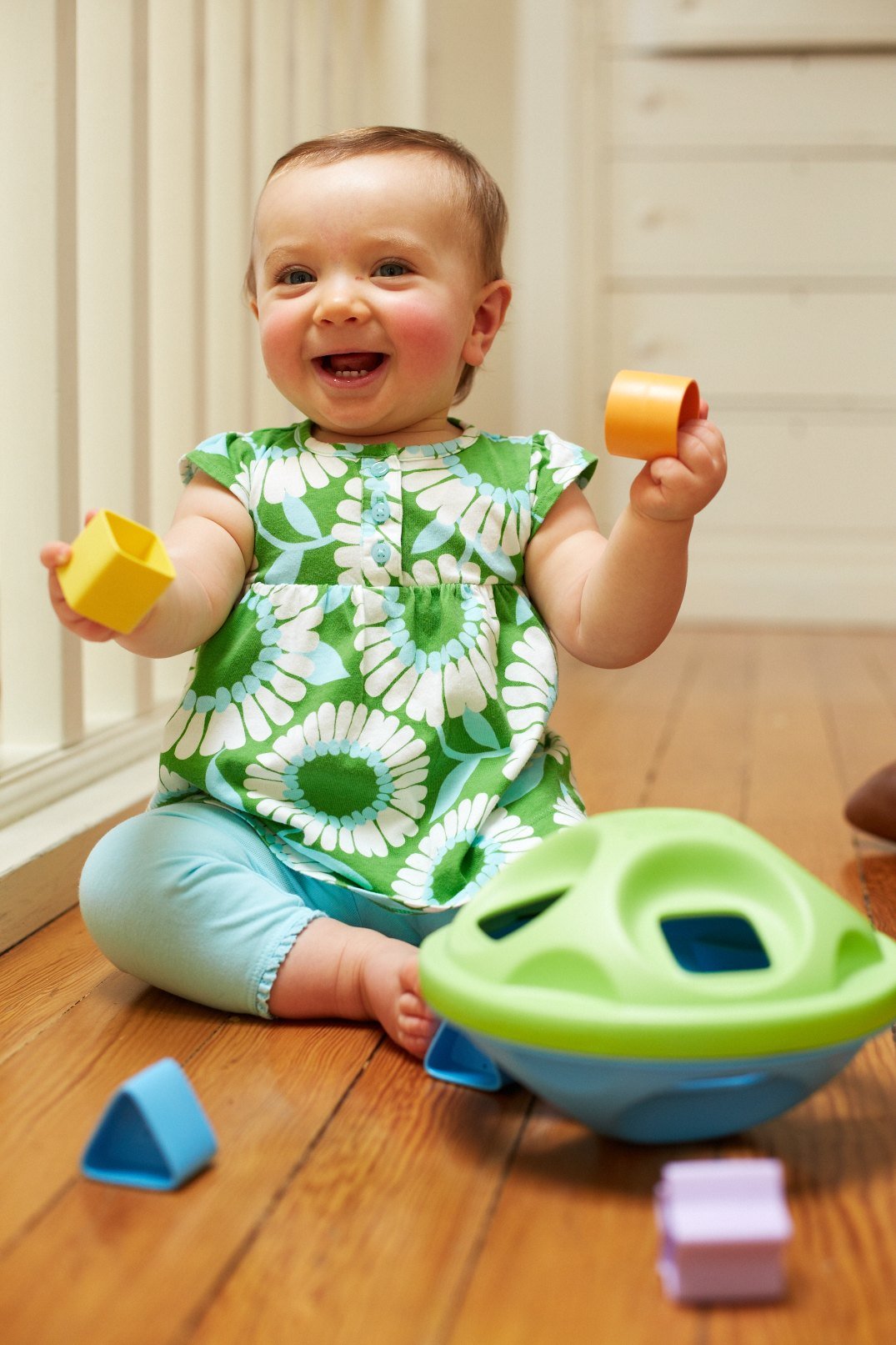 Green Toys packaging uses recycled materials and soy inks
