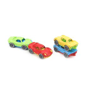 Green Toys Stack & Link Racer eco design made in the USA from recycled plastic