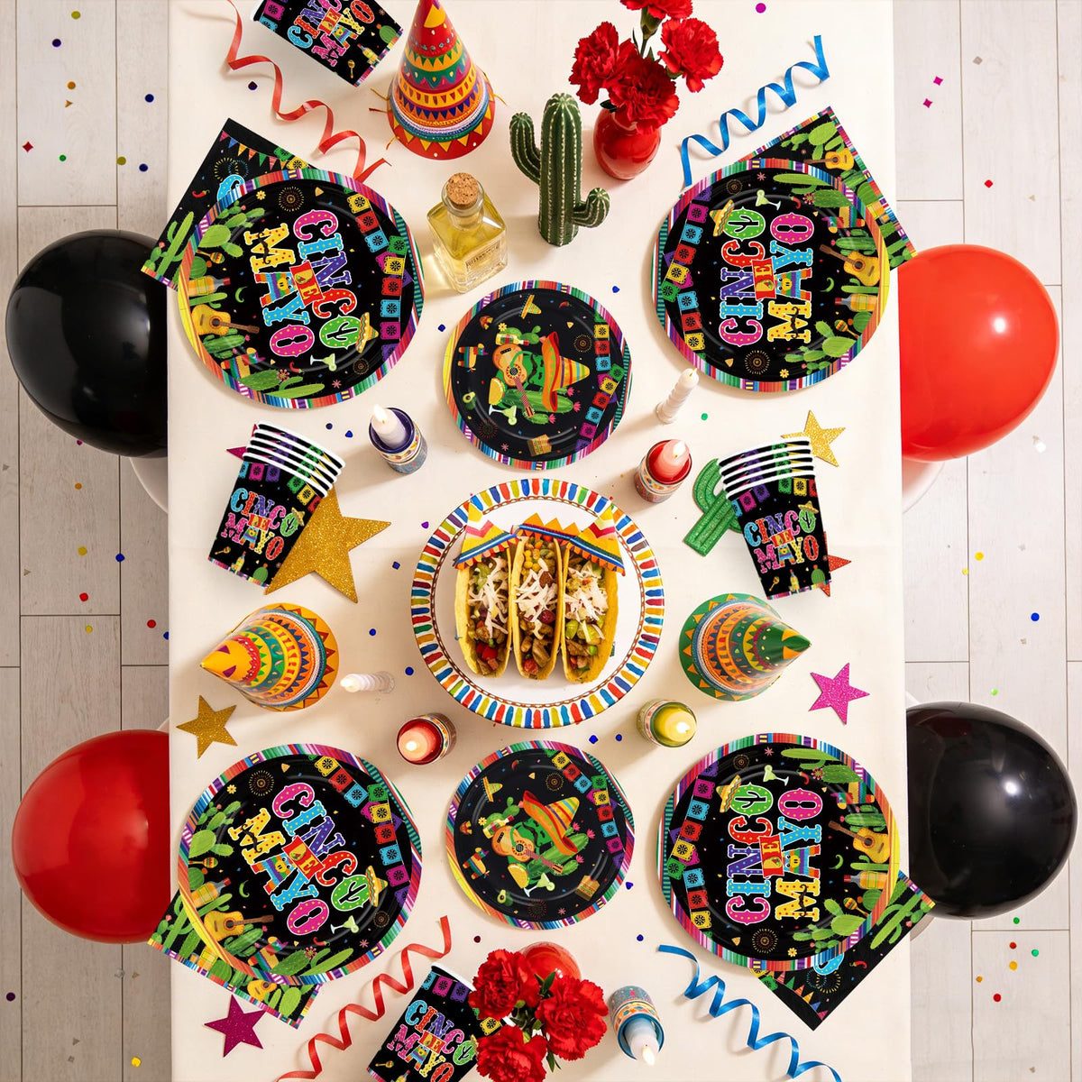 Greencian fiesta-decor pack ready-to-use for quick setup