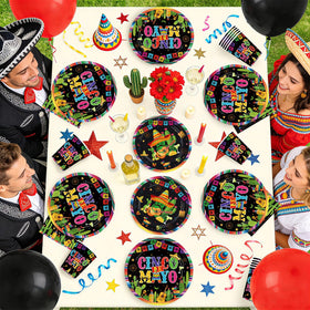Greencian Cinco de Mayo party set serves 50 guests