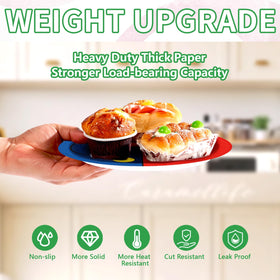 Greencian easy-clean disposable plates save time at gatherings