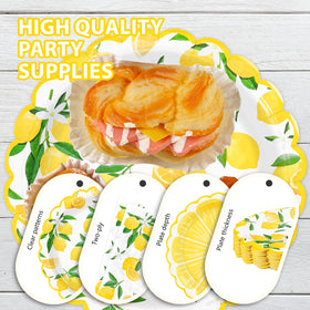 Greencian lemon cups sturdy and leak-resistant for beverages