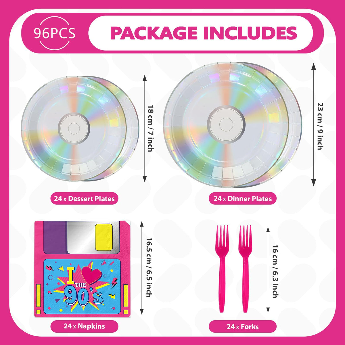 Greencian pink plastic forks offer durability and easy disposal for events.