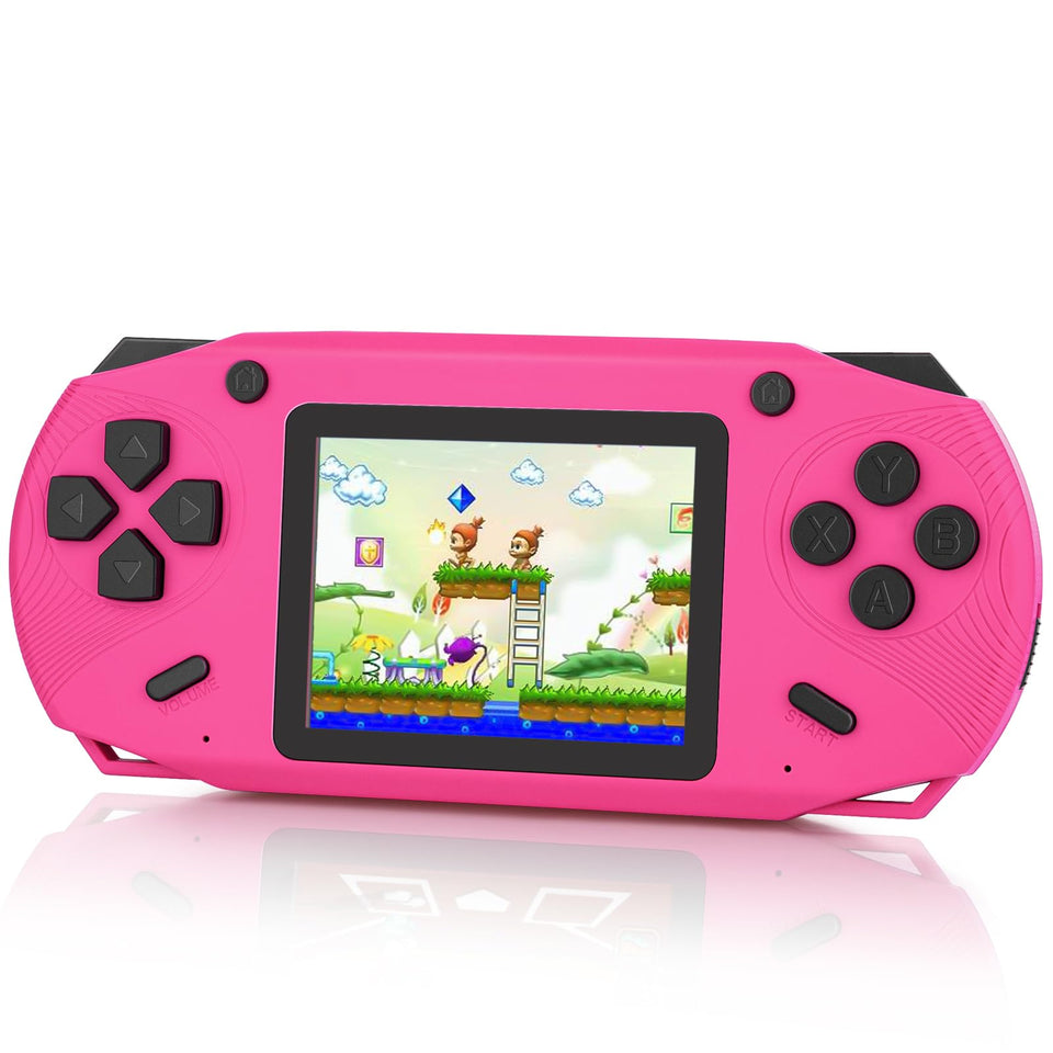 GREENCREEK 16-bit handheld front view shows easy grip for travel.