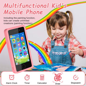 GREENCREEK Kids Phone game icons illustrate the 200+ activity options.