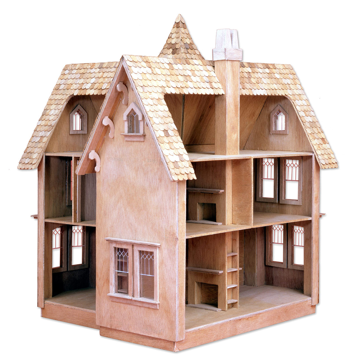 Greenleaf Fairfield unpainted wood kit invites personalized decorating and finishing
