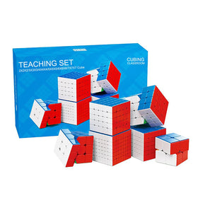 Grekelyrun speed cube set 2x2 stickerless for smooth turning and practice