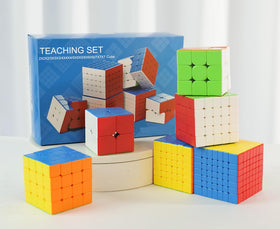 Grekelyrun speed cube set 3x3 stickerless for focus and problem solving