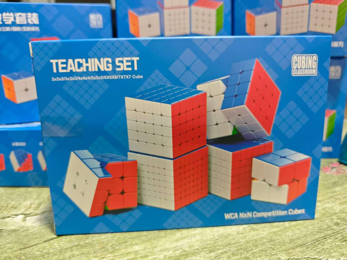 Grekelyrun speed cube set smooth-turning performance in compact size