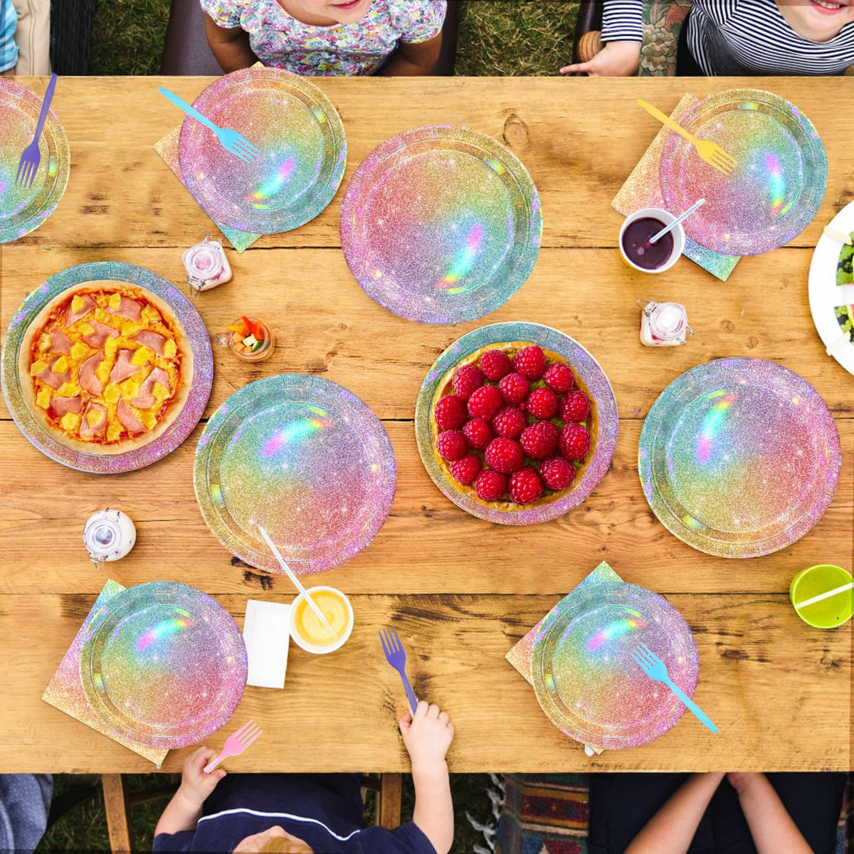 Grencian disposable party setup ready enables quick cleanup and seamless entertaining