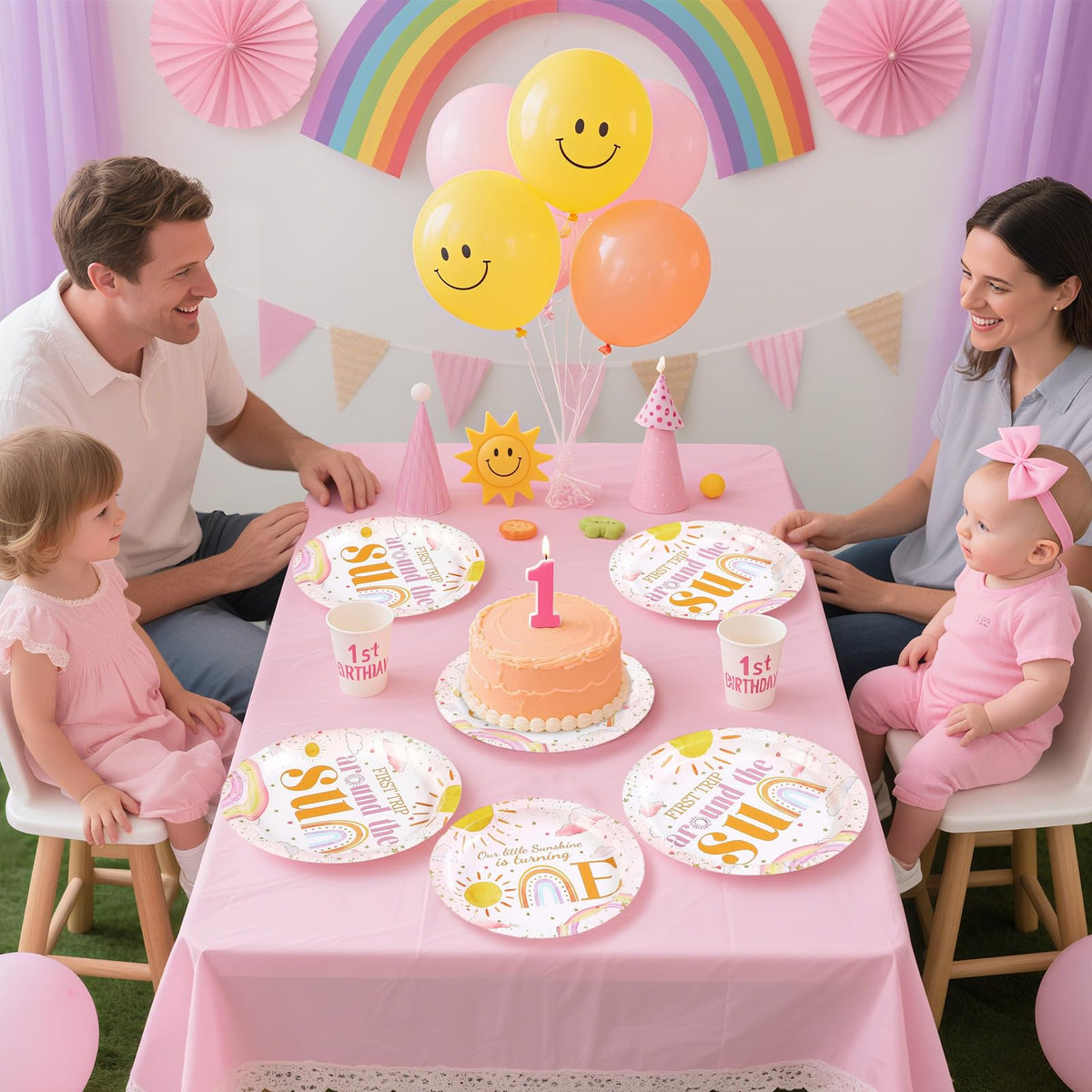Grencian disposable partyware saves time on cleanup after cheerful gatherings.