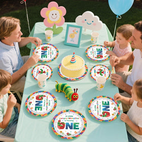 Grencian Hungry Caterpillar collection visual for party inspiration