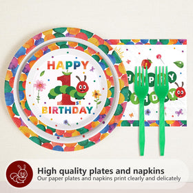 Grencian Hungry Caterpillar forks support little diners
