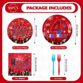 Grencian Spider 4th plates 7in ideal for kids portions