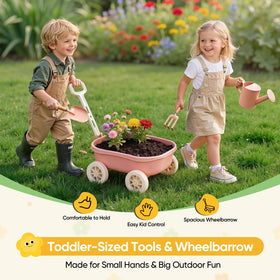 Grenebo hoe tool helps little gardeners break through soil and explore gardens.