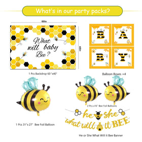 GREPARPY What Will It Bee bee cupcake toppers decorate desserts with charm.