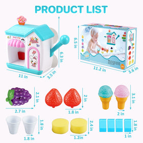 Gretex bath time fun encourages imagination with pretend ice cream and cakes