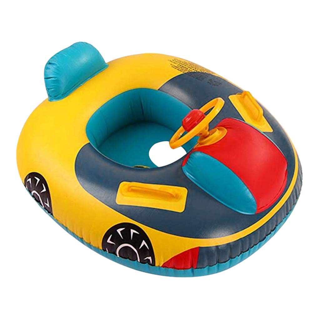 GREUS Eco-friendly PVC car float, non-toxic for safe water play.