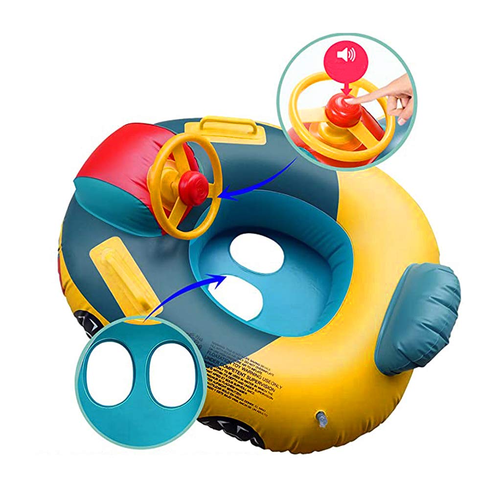 GREUS Cute Car Float side view highlighting playful car design.