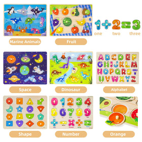 GRINNIE number puzzle supports counting through hands-on play.