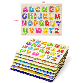 GRINNIE ocean puzzle explores sea life with sturdy pegs.