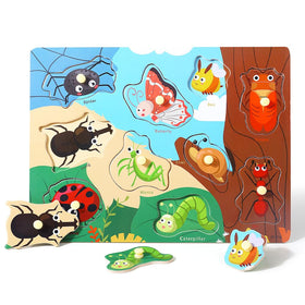 GRINNNIE 9-Pack Ball Games puzzle offers portable play for coordination practice.