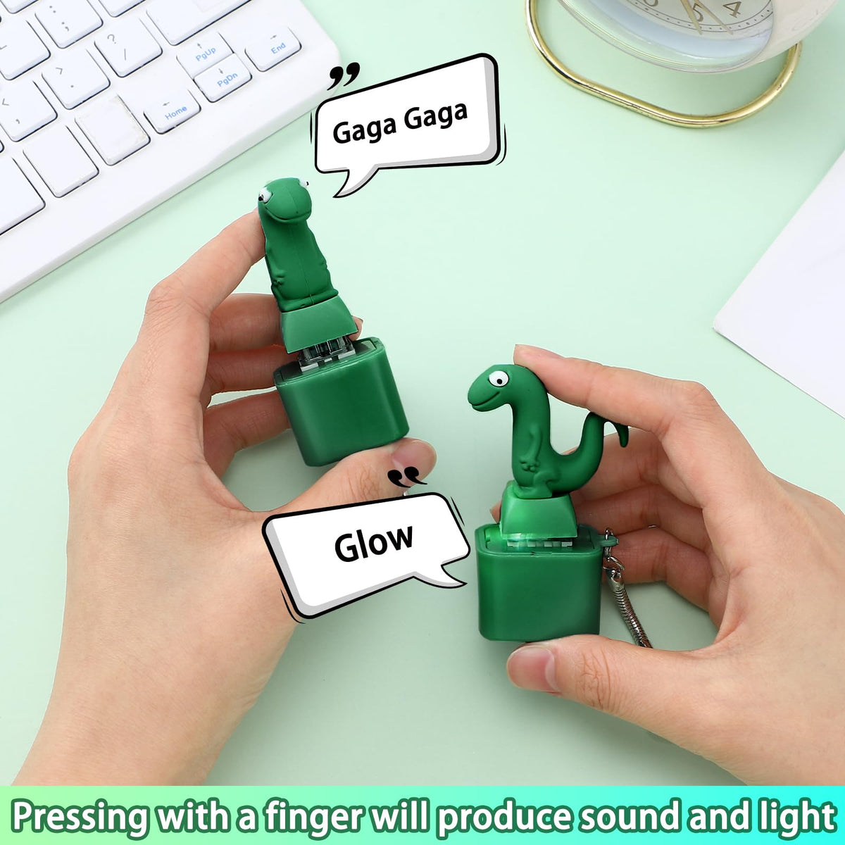 Grinsvalley lizard keychain attaches to keys for quick use
