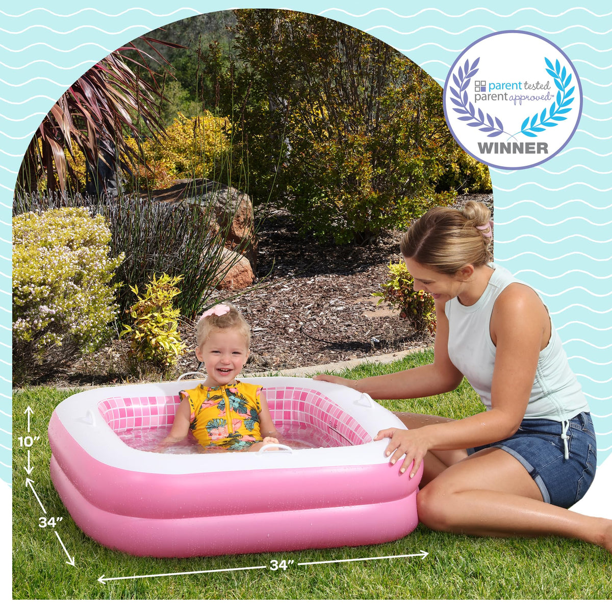 GRIP A POOL 3-in-1 pool in ball pit mode for safe play