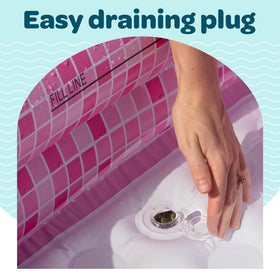 GRIP A POOL 3-in-1 soft padded floor close-up for comfort