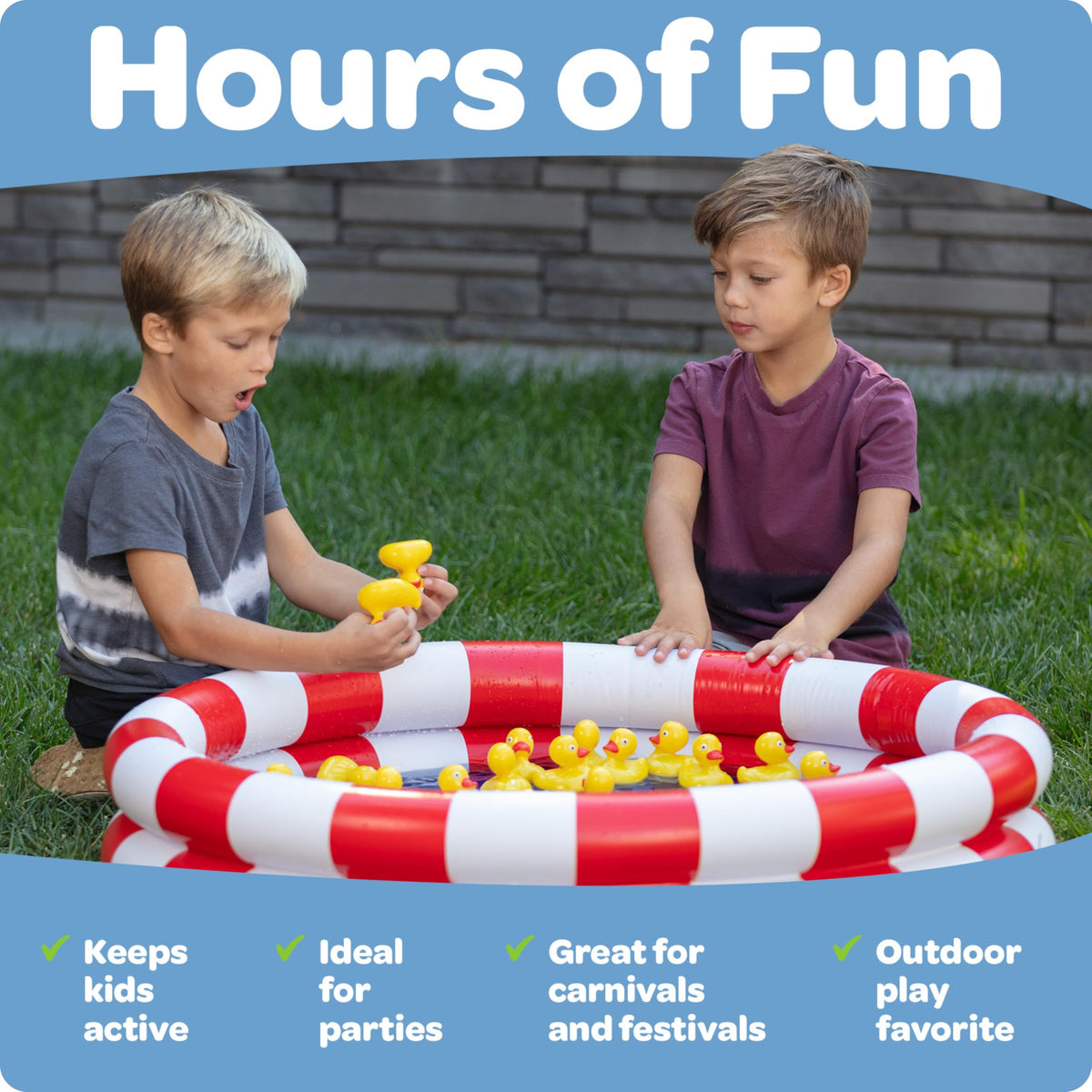 GRIP A POOL kids playing the outdoor memory game sparks teamwork and focus.
