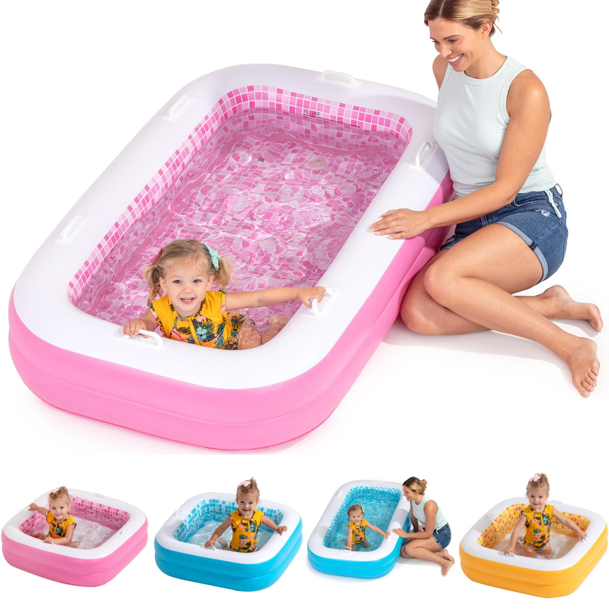 GRIP A POOL soft floor cushions kids for comfortable play and sunning