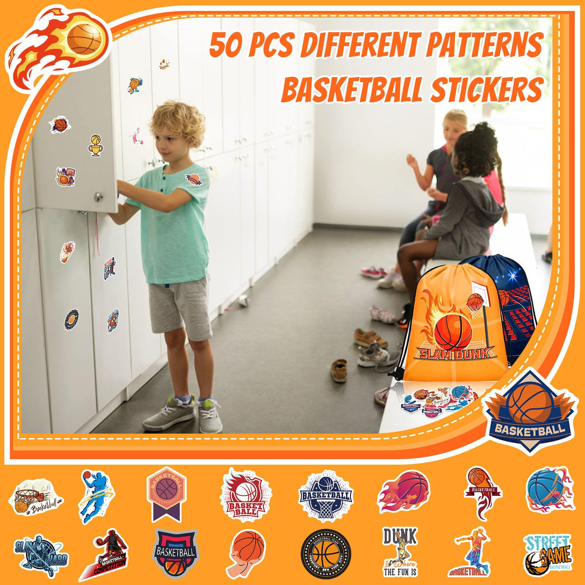 Grneric 110 Pcs kit packaging variety, quick setup for sports party prep