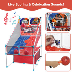 grnpeak arcade hoop cheer sound fuels excitement with each basket