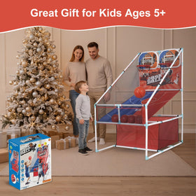 grnpeak hoop with large storage net for easy ball organization