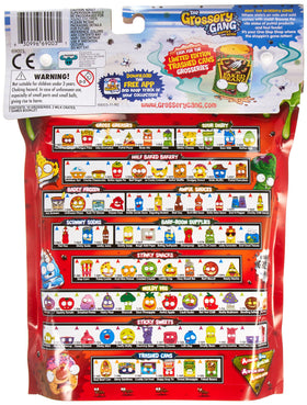 Grossery Gang Milk Crates included in the large pack for organized display.