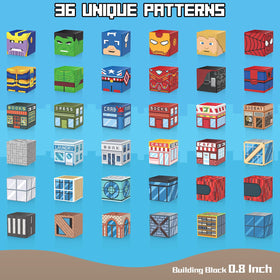 Growsland magnetic blocks patterns collection shows diverse patterns to spark creativity