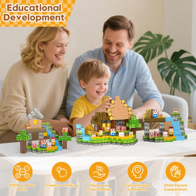 Gryxpox blocks compatible with popular brands to expand play options