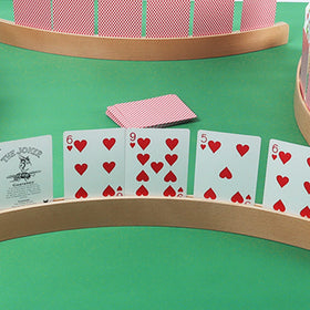 GSE 32x32 playmat protects tables during fast-paced card and tile games.