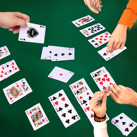 GSE Nertz decks suit Poker, Blackjack, Rummy, Go Fish, and more.