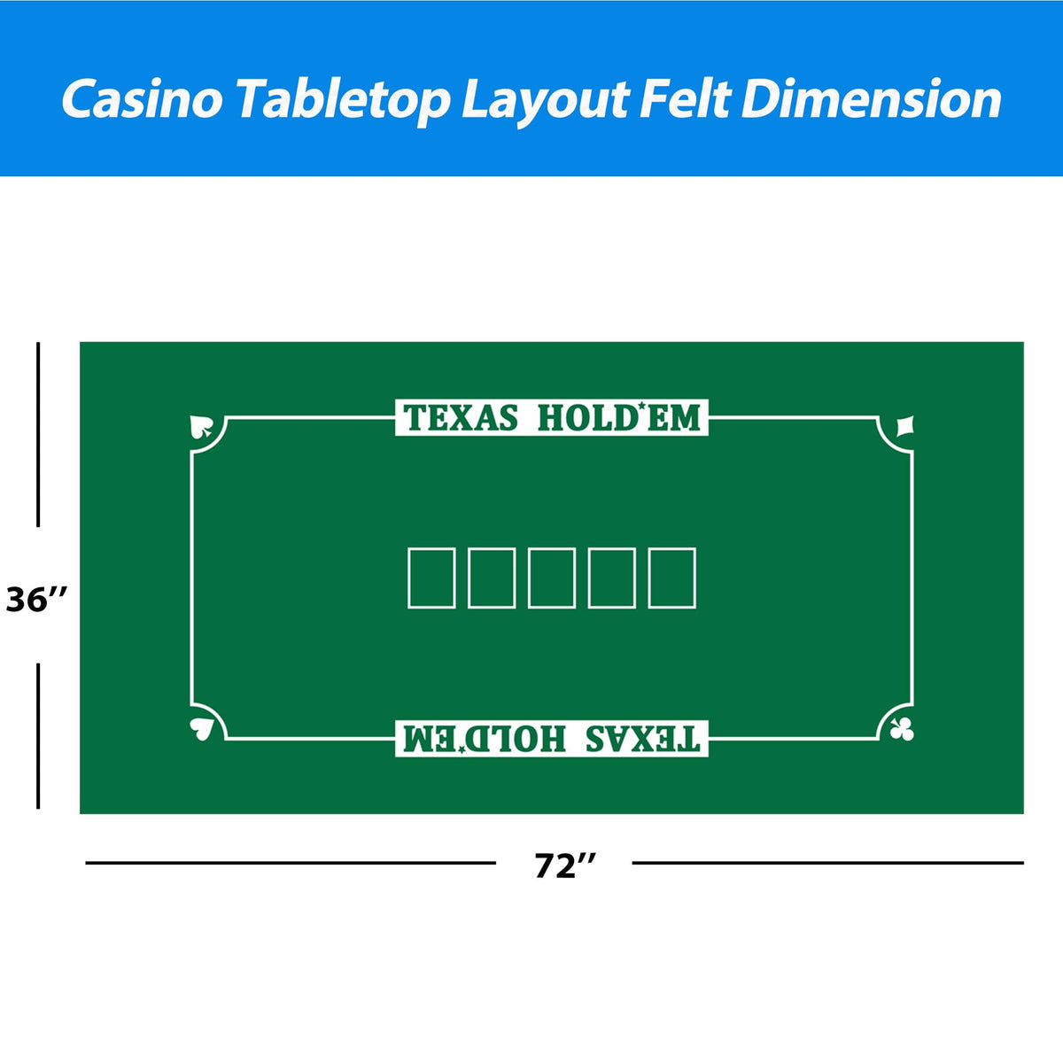 GSE Las Vegas-style layout print keeps graphics sharp during play.