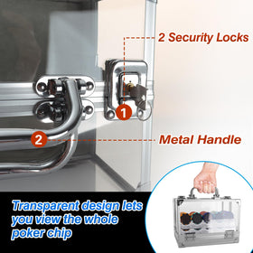 GSE transparent design lets you view chips at a glance.